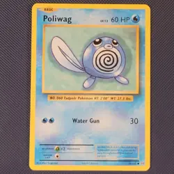 Poliwag 23/108 - XY Evolutions - Common Pokemon Card - LP+ - Image 1