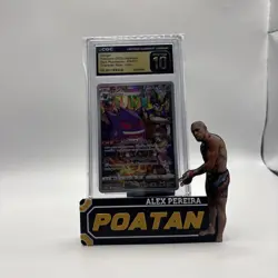 CGC 10 Pristine Japanese Gengar 074/071 CHR Dark Phantasma Pokemon Card - Image 1