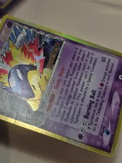 Typhlosion 12/101 Holo Delta Species EX Dragon Frontiers 2006 Card HP - Image 5