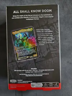 Doom Prevails, Magic the Gathering Marvel Super Heroes, Commander Deck - Image 2