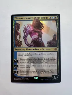 Tezzeret, Master of the Bridge - FOIL PROMO - MTG War of the Spark - NM - Image 1