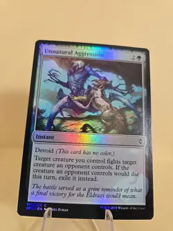 Unnatural Aggression Battle for Zendikar Foil - Image 1