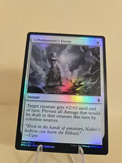 Lithomancer's Focus Battle for Zendikar Foil - Image 1