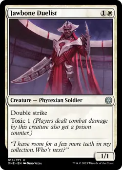 Jawbone Duelist - 18 - Phyrexia: All Will Be One - Image 1