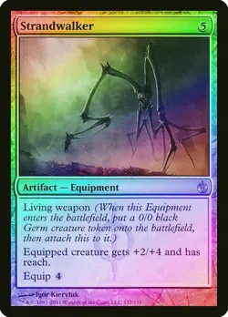 Strandwalker FOIL Mirrodin Besieged Light Play MTG Magic DNA GAMES - Image 1
