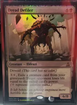 Dread Defiler FOIL Oath of the Gatewatch Magic the Gathering Rare - Image 1