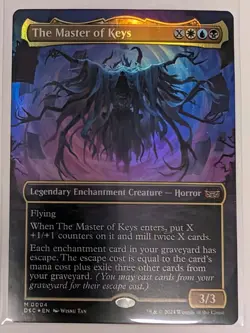 The Master of Keys (Borderless) Duskmourn House of Horror Foil - MTG MYTHIC - Image 1