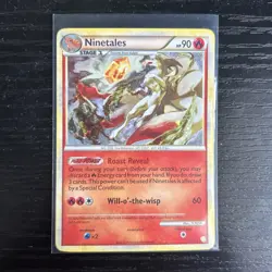 Pokemon TCG Ninetales 007/123 Holo - Image 1