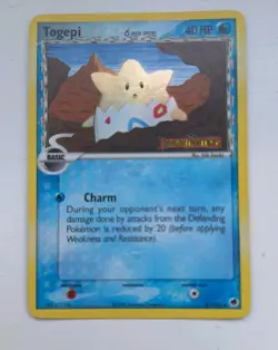 Pokemon Togepi Delta Species 41/101 EX Dragon Frontiers Holo Stamped - Image 1