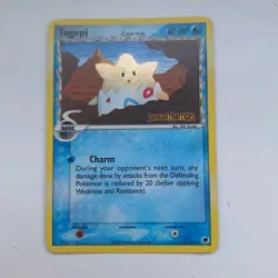 Pokemon Togepi Delta Species 41/101 EX Dragon Frontiers Holo Stamped - Image 3
