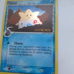 Pokemon Togepi Delta Species 41/101 EX Dragon Frontiers Holo Stamped - Image 5