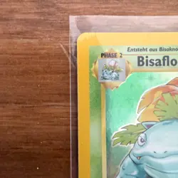 Pokemon TCG 1st Edition GERMAN Holo BISAFLOR Venusaur - 15/102 - LP - Image 2
