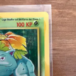 Pokemon TCG 1st Edition GERMAN Holo BISAFLOR Venusaur - 15/102 - LP - Image 3