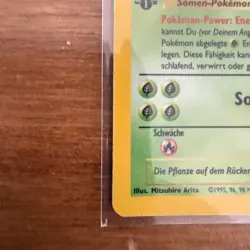 Pokemon TCG 1st Edition GERMAN Holo BISAFLOR Venusaur - 15/102 - LP - Image 4