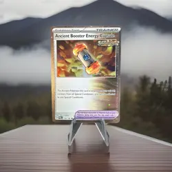Ancient Booster Energy Capsule Promo 159/182 Cosmos Holo Paradox Rift Pokemon - Image 1