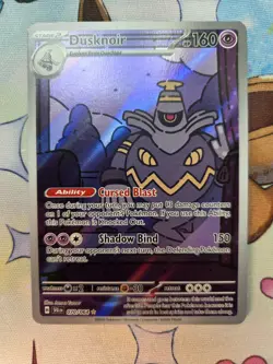 Pokemon TCG Dusknoir Illustration Rare 070/064 Shrouded Fable Holo Pack Fresh - Image 2