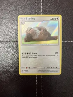 Pokemon TCG - Slaking - 18/18 - Detective Pikachu - VLP Holo Rare (2019) - Image 1