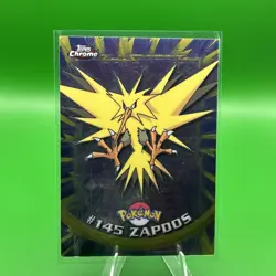 Zapdos #145 -[LP]- Pokemon Topps Chrome Series 2 - Image 1