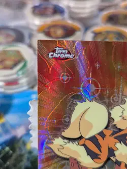 Arcanine #59 Topps Chrome Spectra Series 1 Pokemon TV Animation Solid NM 🔥🔥 - Image 2