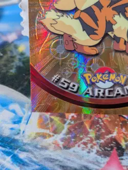 Arcanine #59 Topps Chrome Spectra Series 1 Pokemon TV Animation Solid NM 🔥🔥 - Image 5