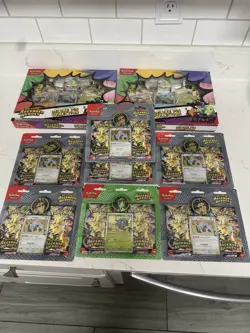 Lot of Pokemon Ascended Heroes (2) Deluxe Pin Collections & (7) 2 Pack Blisters - Image 1
