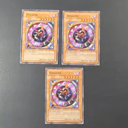 Yugioh TCG - 3x Timeater- PGD-010 - NM - 1st Ed - Pharaonic Guardian Common 2004 - Image 2