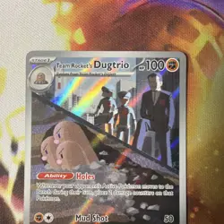 Team Rocket's Dugtrio 239/217 Me: Ascended Heroes Holo Pokemon TCG - Image 3