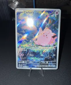 The Pokemon Company Pokemon TCG Clefairy 094/088 IR Full Art Holo PT 2024 70 - Image 1