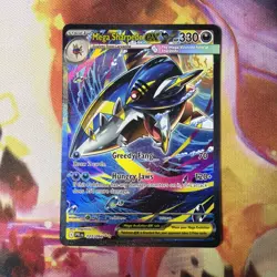 Mega Sharpedo ex 127/094 Me02: Phantasmal Flames Holo Pokemon TCG SIR MINT - Image 1