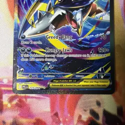 Mega Sharpedo ex 127/094 Me02: Phantasmal Flames Holo Pokemon TCG SIR MINT - Image 2
