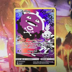 Koffing (Secret) 243/236 Sm-Cosmic Eclipse Holo Pokemon TCG - Image 1