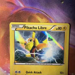 Pikachu Libre (30 - Holo) 30/30 XY Trainer Kit Pokemon TCG LP/MP - Image 3