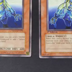 Yugioh TCG - 2x Genex Undine - TSHD-EN091 - NMN/LP - 1st Ed - Common - Aqua 2010 - Image 2