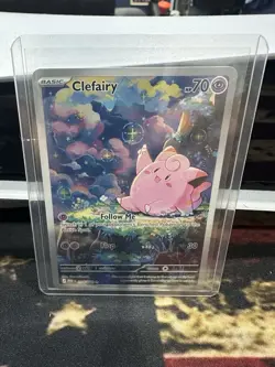 Pokemon TCG Clefairy Illustration Rare Perfect Order 094/088 - Image 1