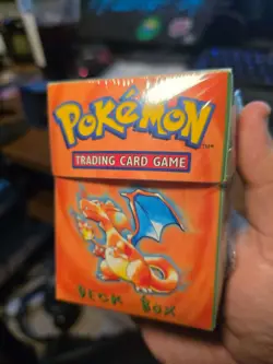 Factory Sealed WOTC Pokemon Ultra Pro Deck Box Charizard Nidoran WOC08304 - Image 1