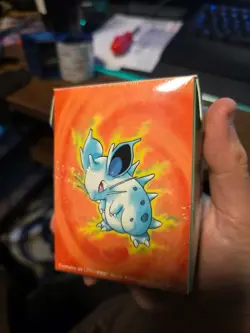 Factory Sealed WOTC Pokemon Ultra Pro Deck Box Charizard Nidoran WOC08304 - Image 2