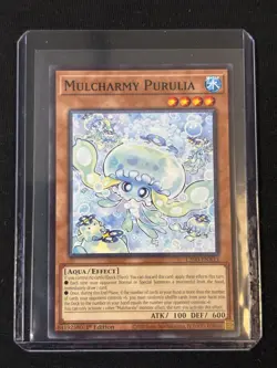 YU-GI-OH! CARD L26D-ENX11 MULCHARMY PURULIA AQUA EFFECT LEGENDARY 1ST ED - Image 1
