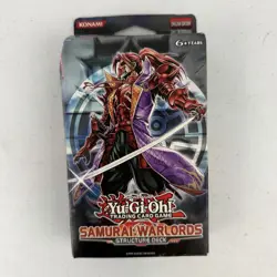 Yu-Gi-Oh Samurai Warlords Structure Deck 1st Edition Sealed Samurai Konami - Image 1