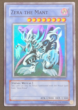 Yugioh TCG - Zera The Mant - PP01-EN011 - LP/NM - Super Rare - Unlimited - 2007 - Image 1