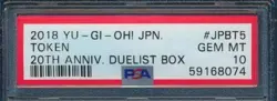 Yugioh PSA 10 Gem Mint 20th Anniversary Token Yuya Odd-Eyes Pendulum Dragon JBT5 - Image 3
