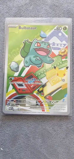Pokemon TCG First Partner Illustration Collection Series 1 Kanto GEN 1 Starters - Image 2