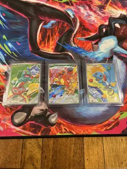 Pokemon TCG First Partner Illustration Collection Series 1 Kanto GEN 1 Starters - Image 1