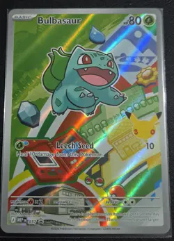 Pokemon TCG First Partner Illustration Collection Series 1 Kanto GEN 1 Starters - Image 2