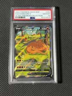 Pokemon TCG Charizard V SWSH260 Promo Ultra Premium Collection - PSA 10 GEM Mint - Image 1