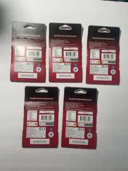 LOT OF 5 - One Piece OP-13 Carrying on His Will Sleeved Booster Packs - SEALED - Image 2