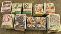 One Piece TCG English Lot C,UC,R,SR,SEC,L,DON,Foils! *860+ Cards* MULTIPLE SETS - Image 1