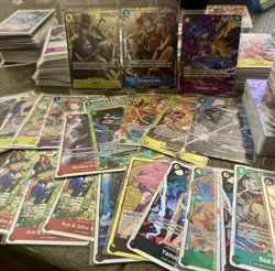 One Piece TCG English Lot C,UC,R,SR,SEC,L,DON,Foils! *860+ Cards* MULTIPLE SETS - Image 2