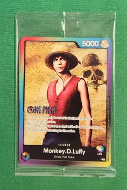 One Piece Monkey.D.Luffy PL Sealed Promo Leader with Free Shipping Monkey Luffy - Image 1
