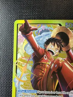 One Piece Monkey D. Luffy ST29-001 Starter Deck 29 Egghead Leader Alt Art Foil - Image 2
