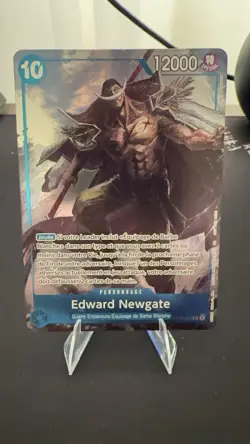 One Piece Edward Newgate OP08-043 RARE FRENCH PROMO 1st Anniversary - Image 1